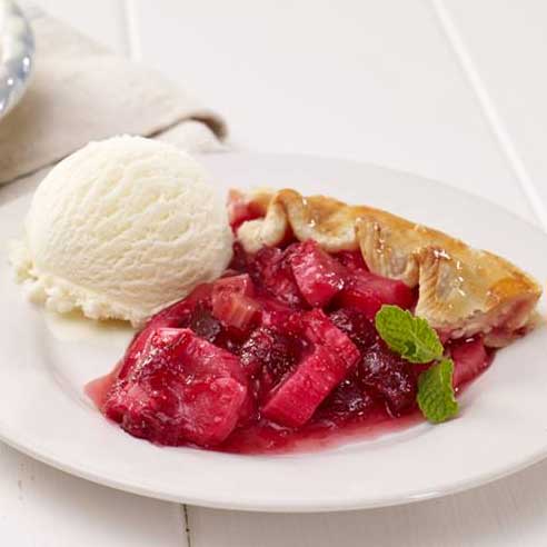 Country Cranberry Rhubarb Tart