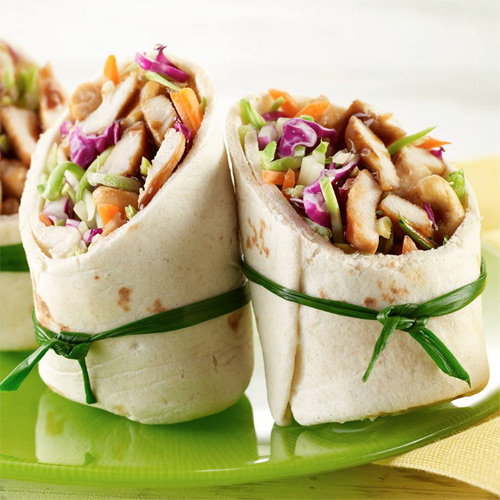 Teriyaki Chicken Wraps