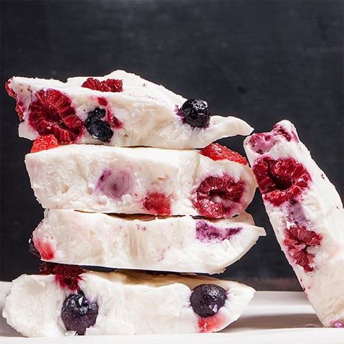 Mixed Berry Yogurt Bark