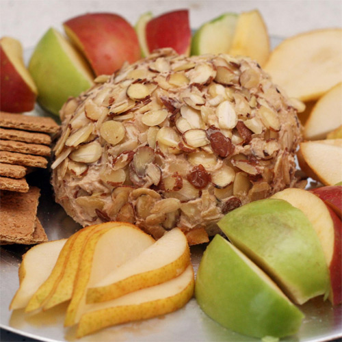 Apple Butter Mascarpone Cheese Ball