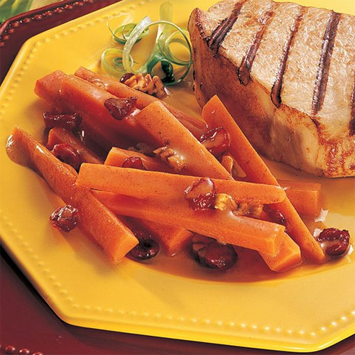 Cranberry Carrot Saute