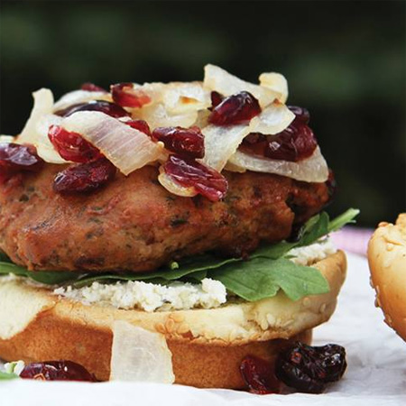 Year-Round Holiday Turkey Sliders with Zesty Cranberry Ketchup