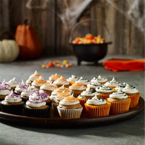 Jack-Be-Little Mini Pumpkin Cupcakes