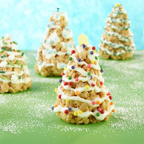 Cookie Butter Christmas Trees