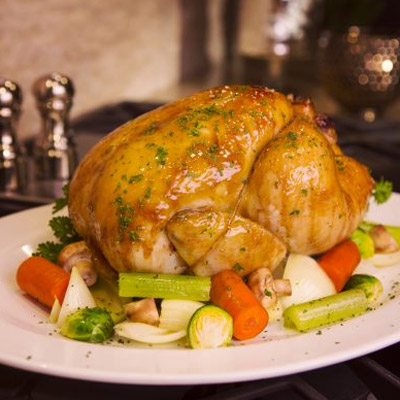 Honey and Parsley Roasted Chicken