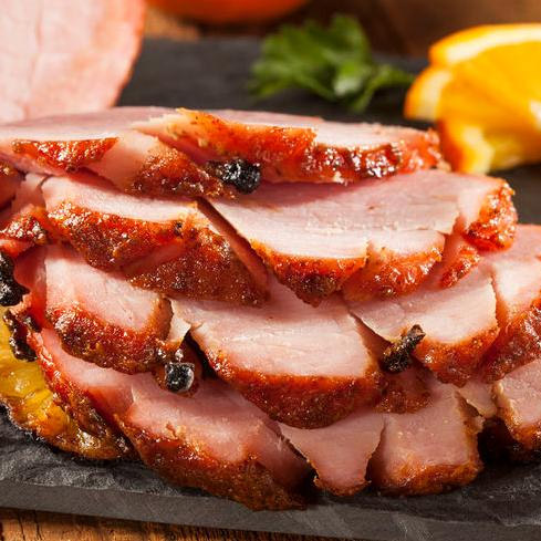 Maple Citrus Glazed Ham