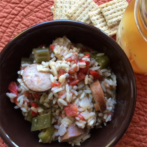 Cajun Sausage and Rice