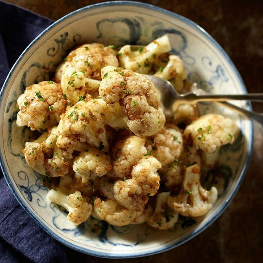 Cauliflower with Golden Nutmeg Butter