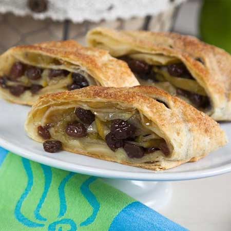 Raisin Apple Strudel