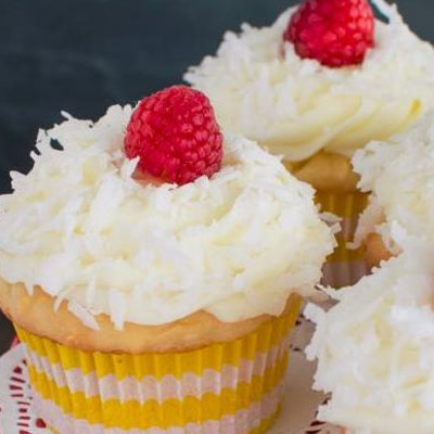 Lemon Coconut Cupcakes