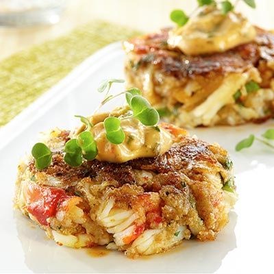 Skinny Muffin Tin Crab Cakes | Weight Watchers Recipes