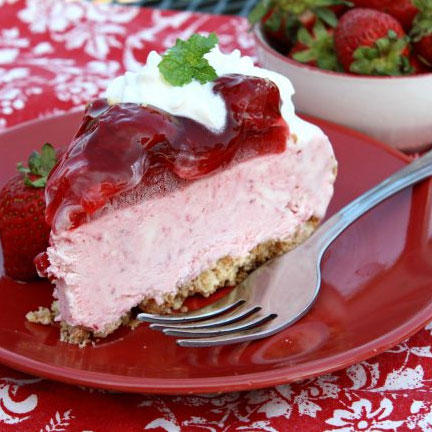 Strawberry Ice Cream Cake