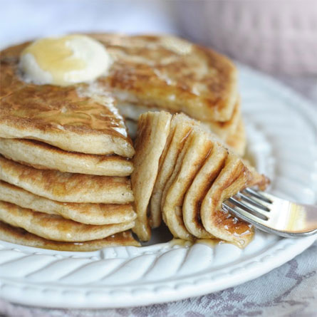 Perfect Gluten Free Brown Rice Pancakes