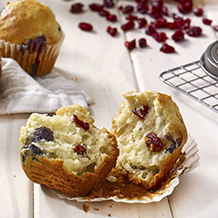 Cranberry Blueberry Muffins