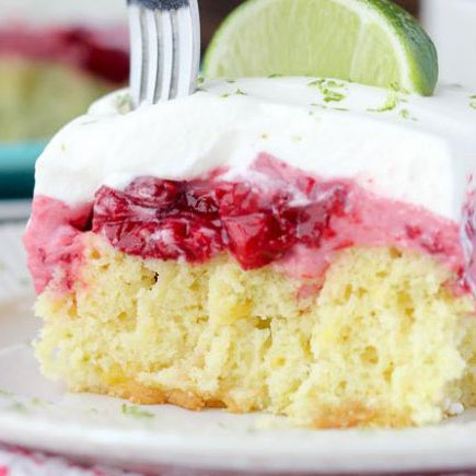 Strawberry Margarita Cake