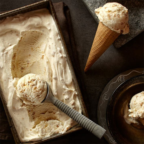 Brown Butter No Churn Ice Cream