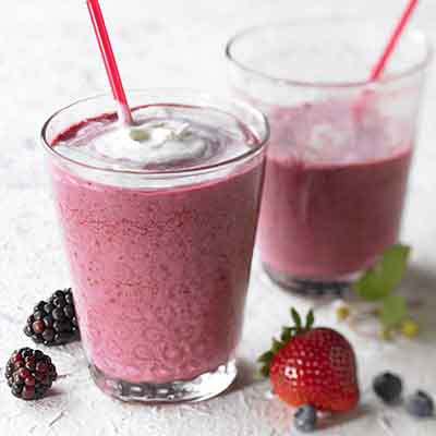 Blackberry Tea Smoothie