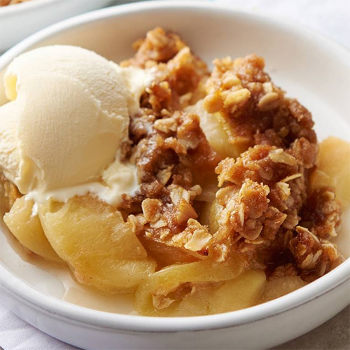 Old-Fashioned Apple Crisp