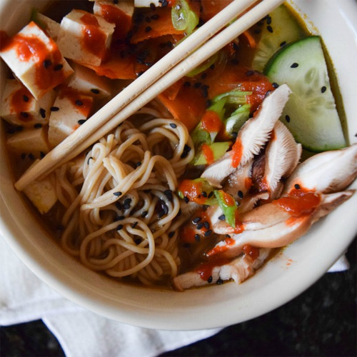 Homemade Vegetarian Ramen