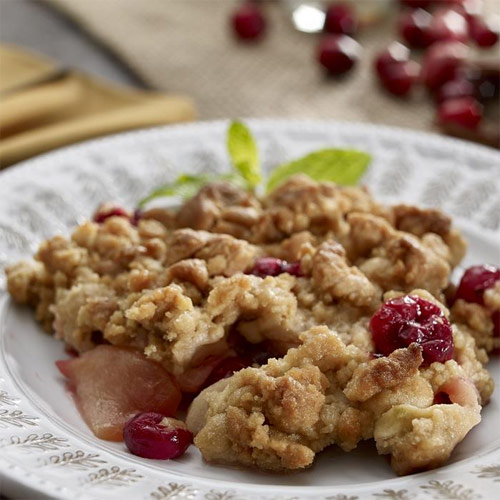 Cranberry Apple Crisp