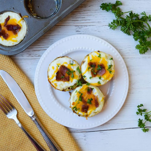 Hash Brown Egg Cups