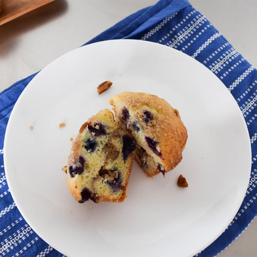 Blueberry Coffee Cake Muffins