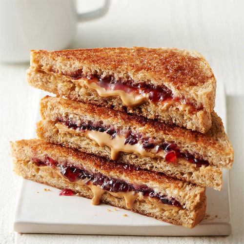 Grilled Peanut Butter & Jelly Sandwich