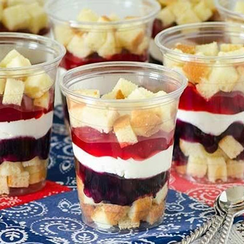 Patriotic Shortcake Parfaits