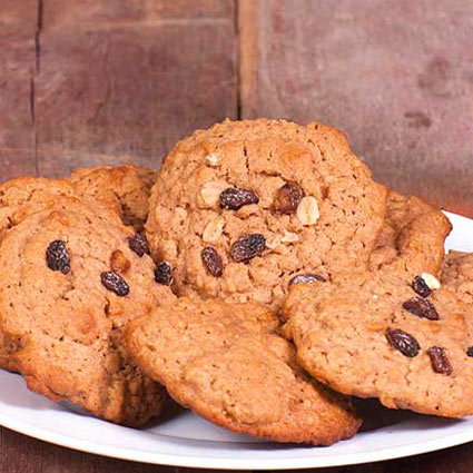 Honey Oatmeal Cookies